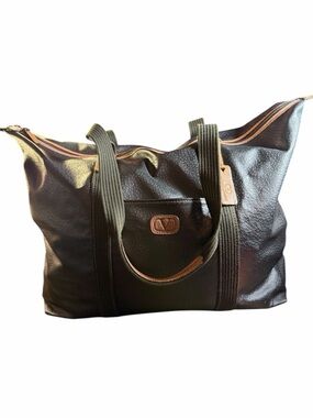 ✨ Vintage Valentino Garavani Pebbled Leather Tote Bag w/ Hangtag ✨